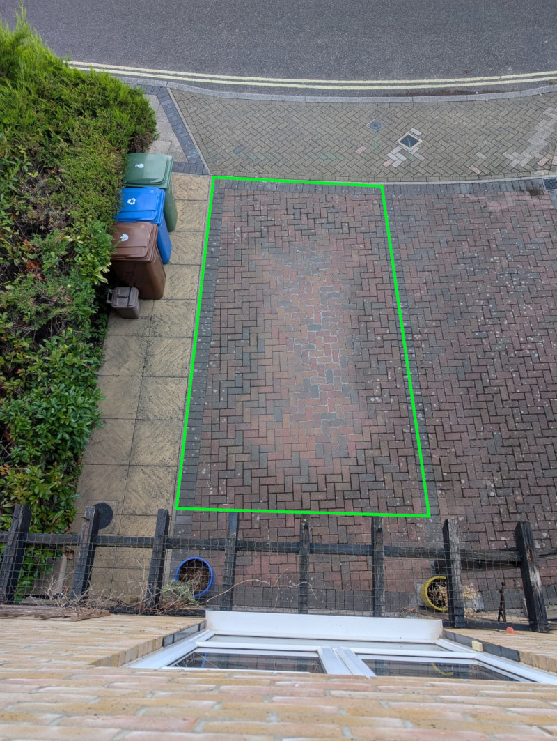 Parking on Calypso Crescent, SE15