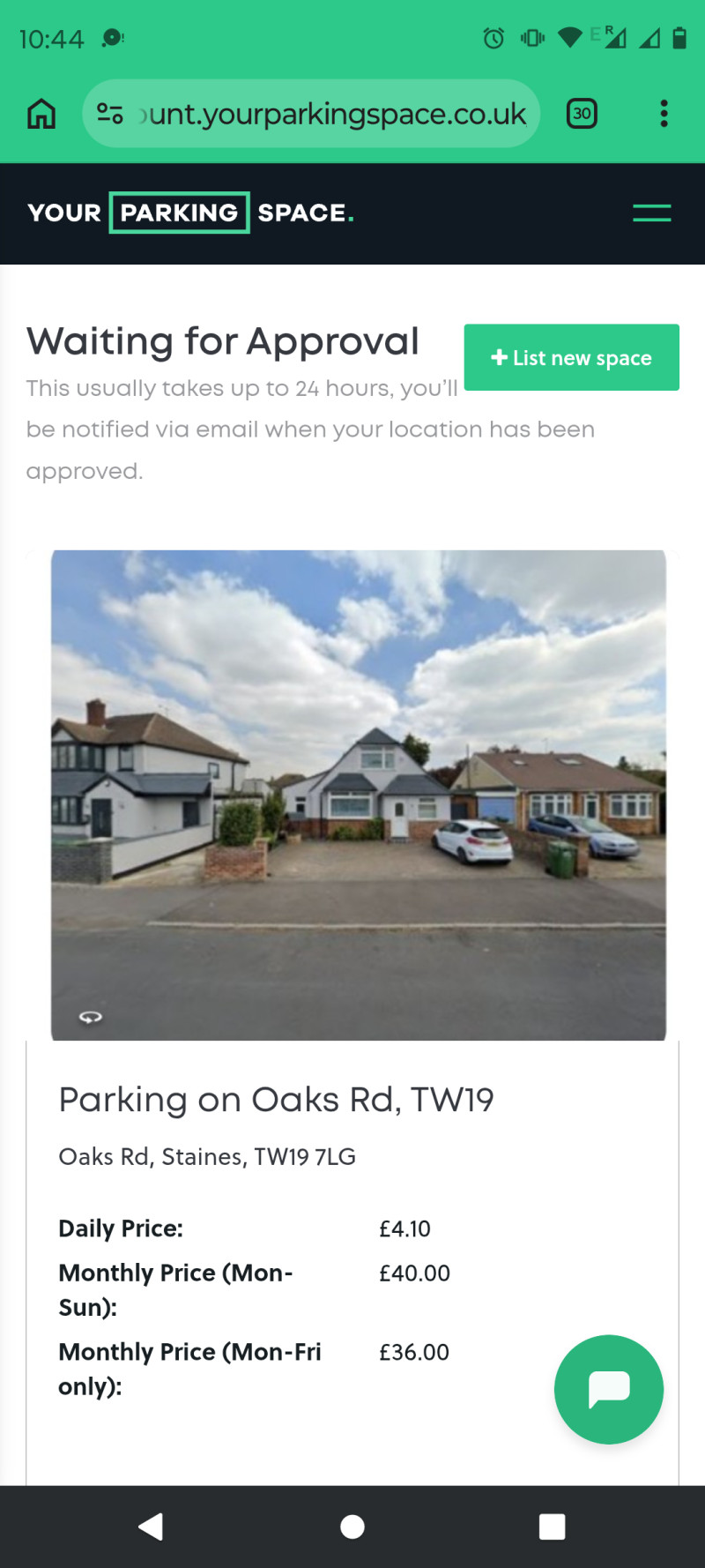 Listing