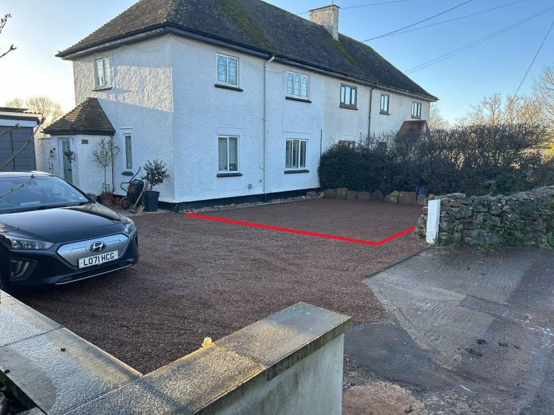 Parking on Clystlands, EX5