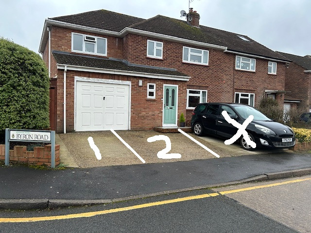 Parking on Byron Road, RG10