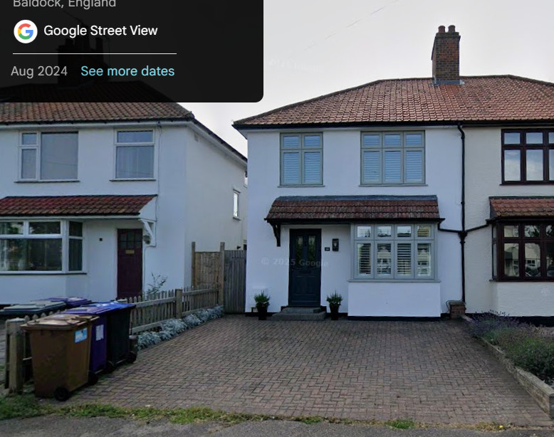 Parking on Salisbury Road, SG7