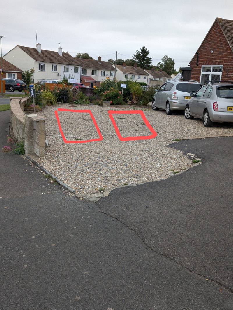 Parking on Edinburgh Drive, OX11