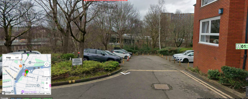 Parking on Buccleuch Street, G3