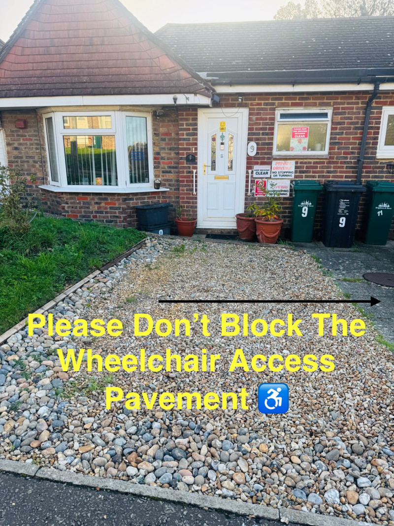 Parking on Manor Close, BN2