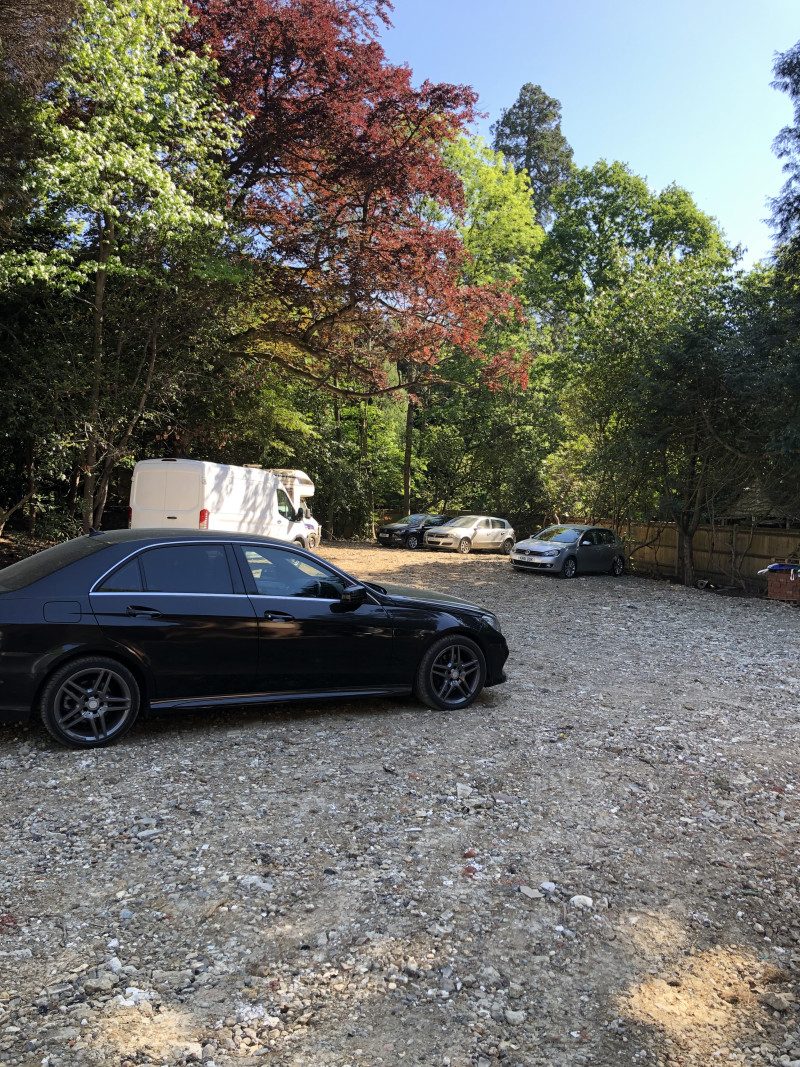 Parking on Antlands Lane, RH6