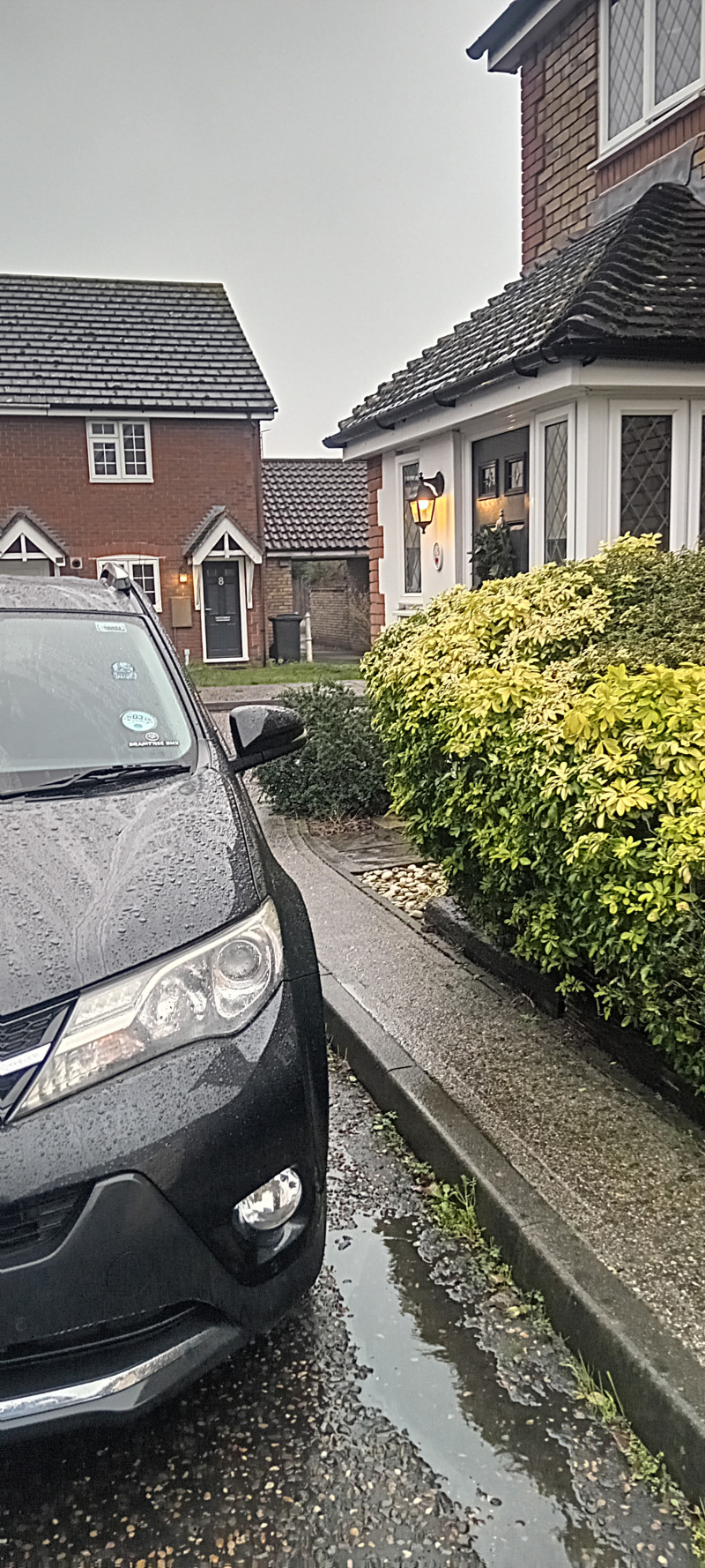 Parking on Constance Close, CM1