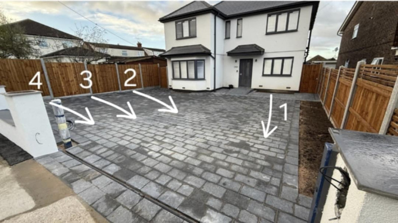 Parking on Hall Farm Road, SS7