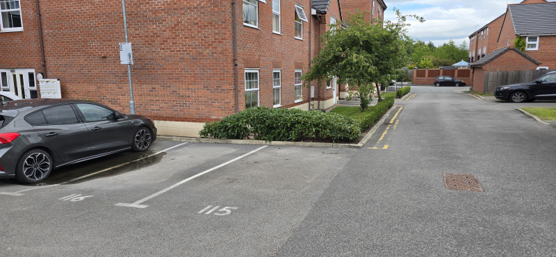 Parking on Black Diamond Park, CH1