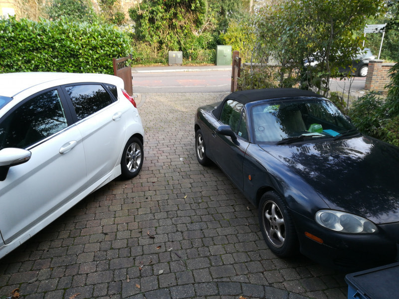 Parking on Whitehall Road, IG8