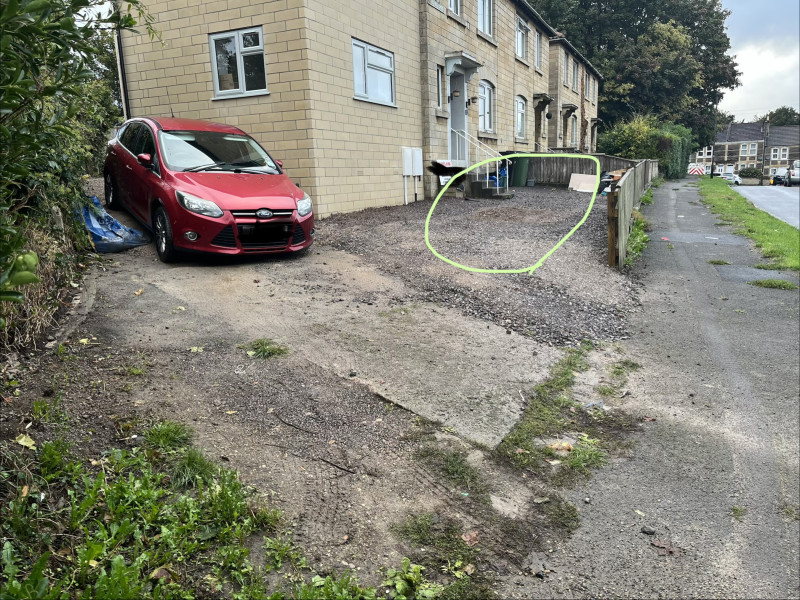Parking on Chestnut Grove, BA2