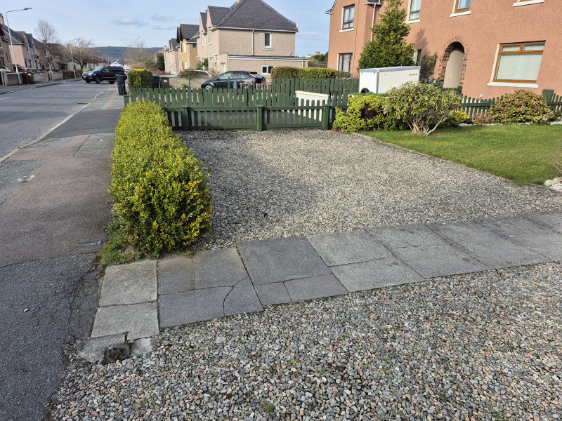 Parking on Columba Road, IV3