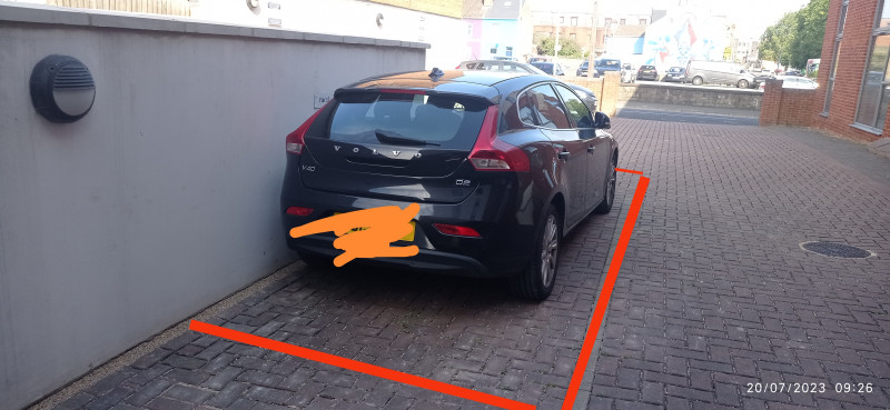 Parking on Station Road, GL1