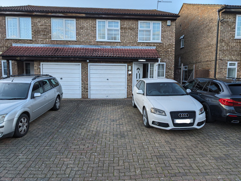 Parking on Sandringham Court, SL1
