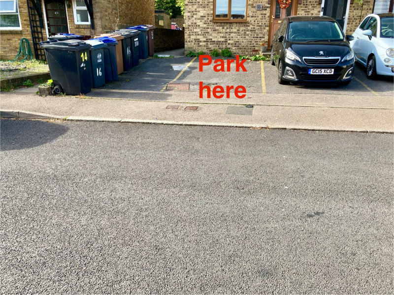 Parking on Castle Street, CM23