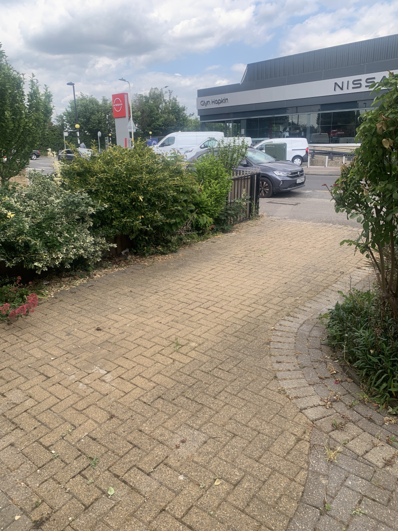 Parking on Jutsums Lane, RM7