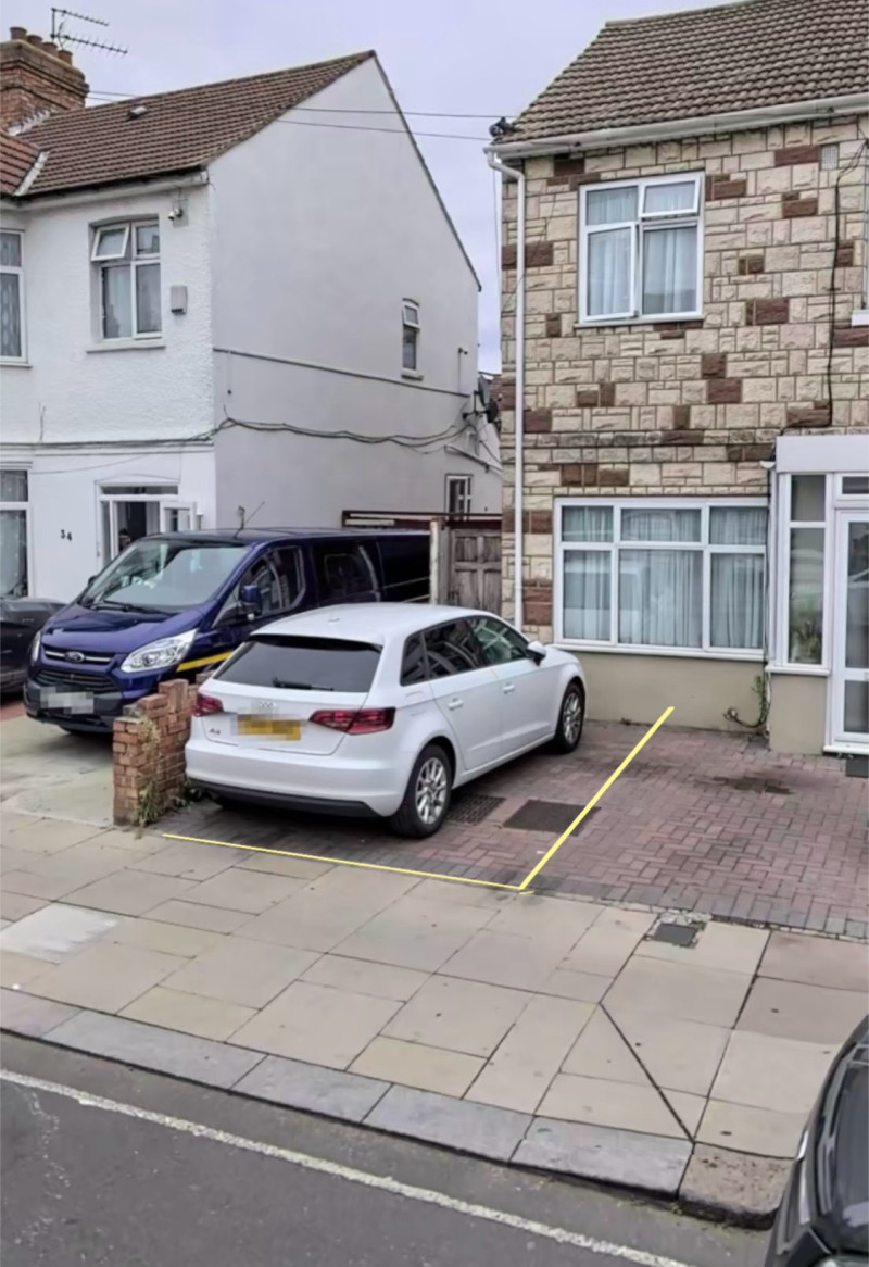 Parking on Dane Road, UB1