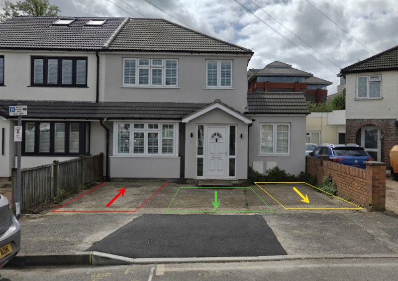 Parking on Doghurst Avenue, UB3