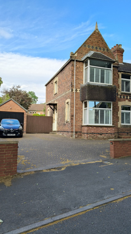 Parking on Queensberry Road, NN15