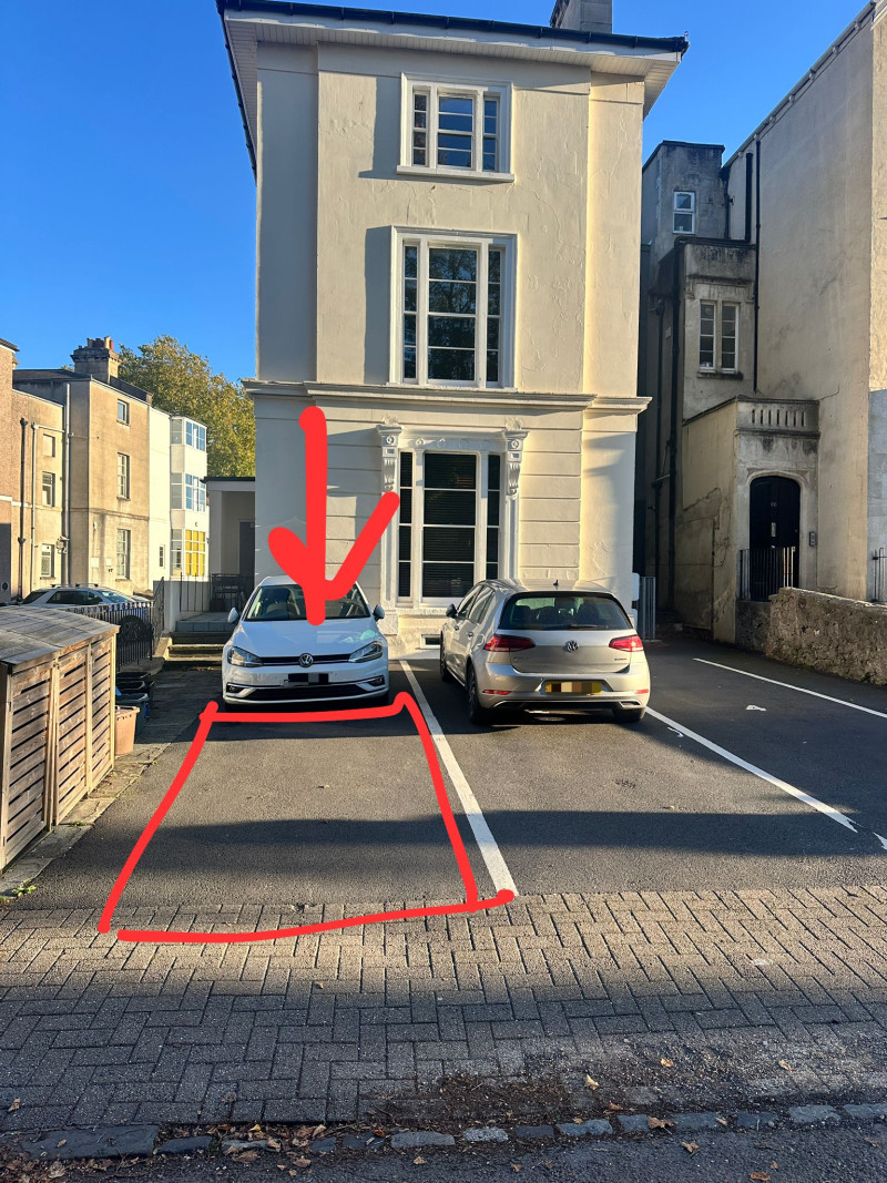 Parking on Oakfield Road, BS8