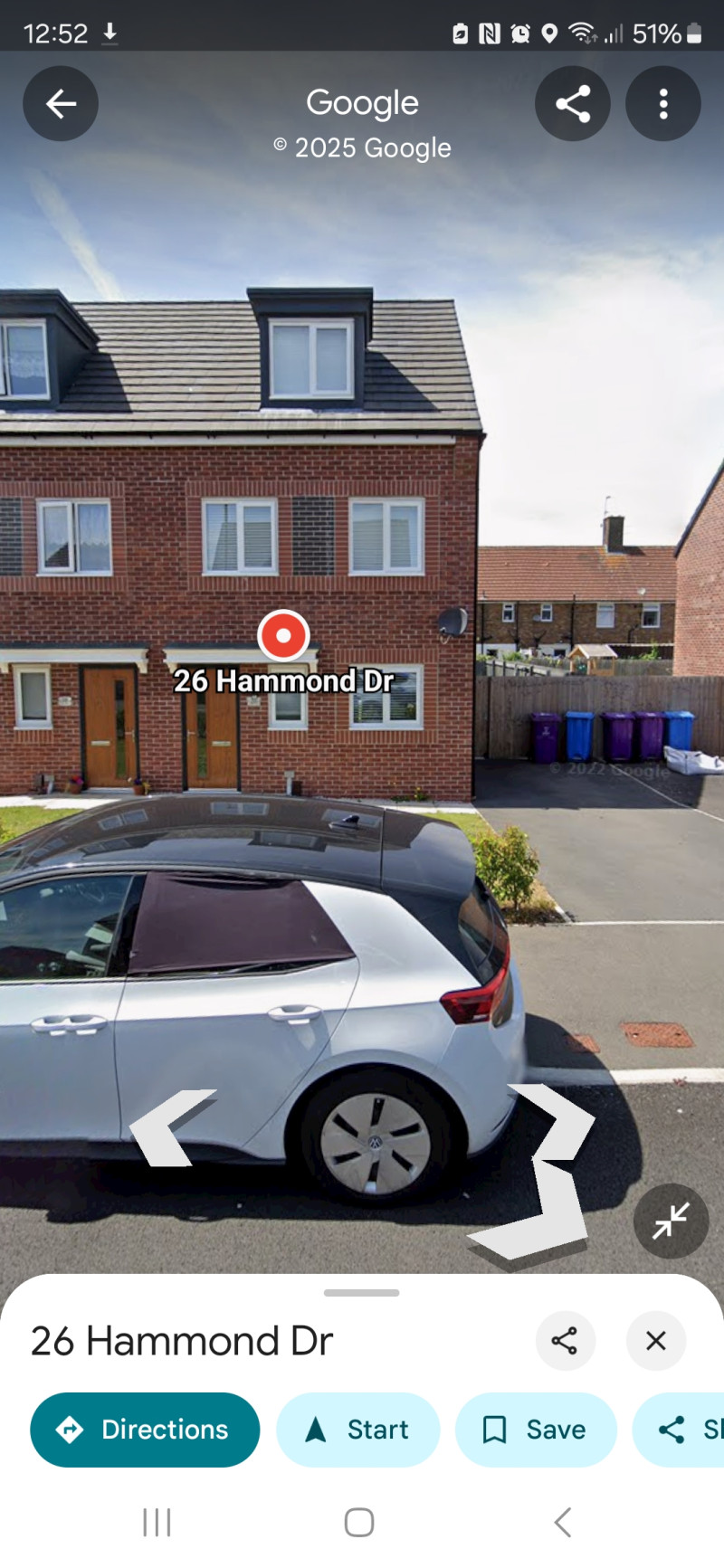 Parking on Hammond Drive, L24