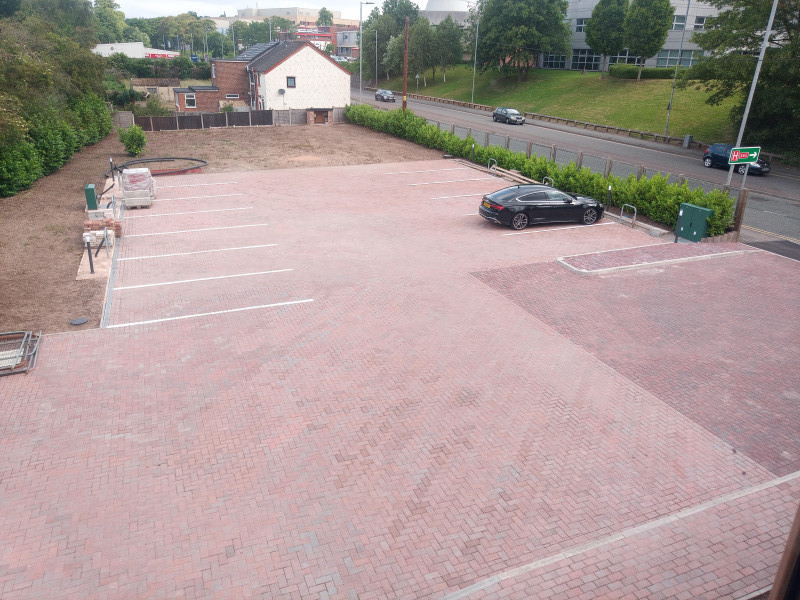 Parking on Newcastle Road, ST4