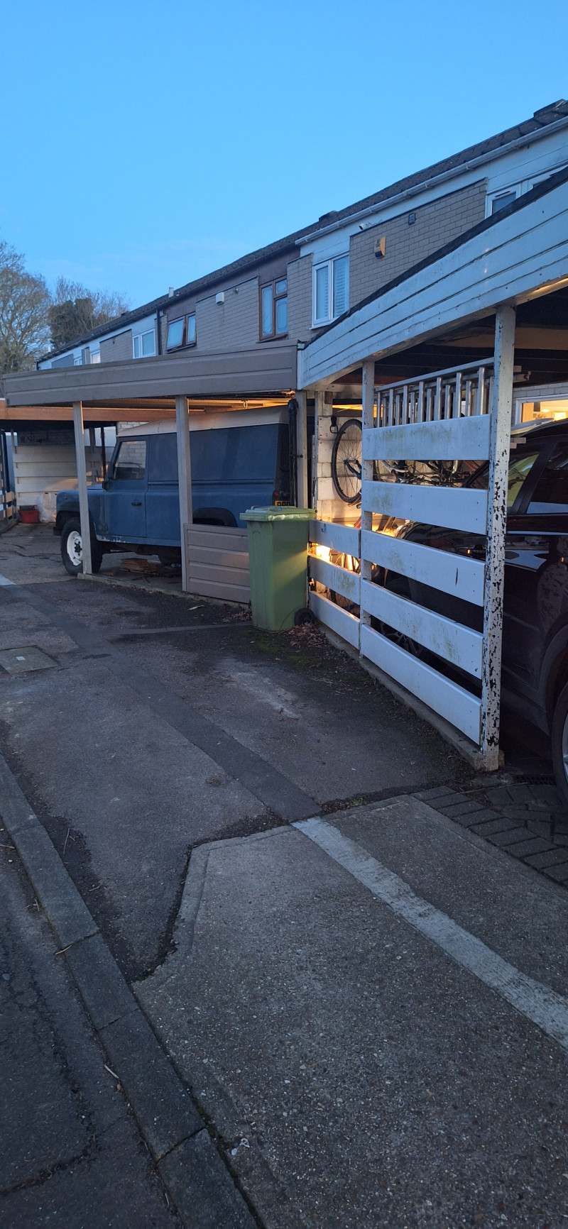 Parking on Wilmot Green, CM13