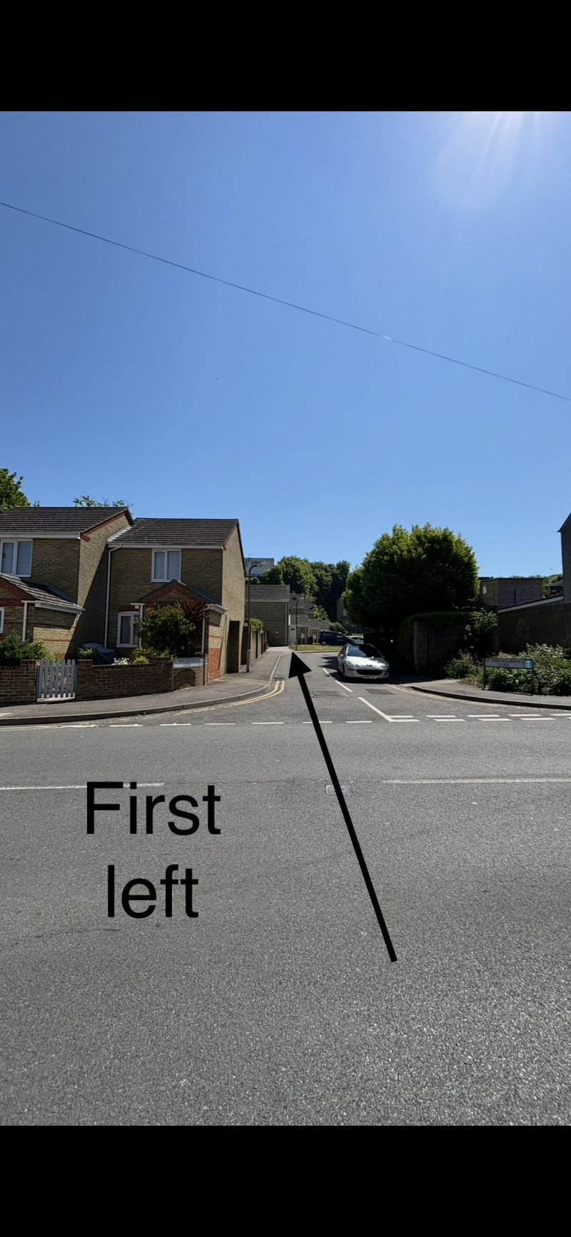 Parking on St. Bartholomew's Close, CT17