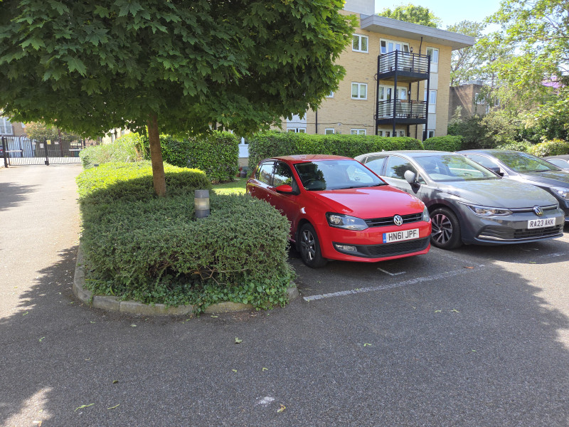 Parking space on Rodenhurst Road, SW4
