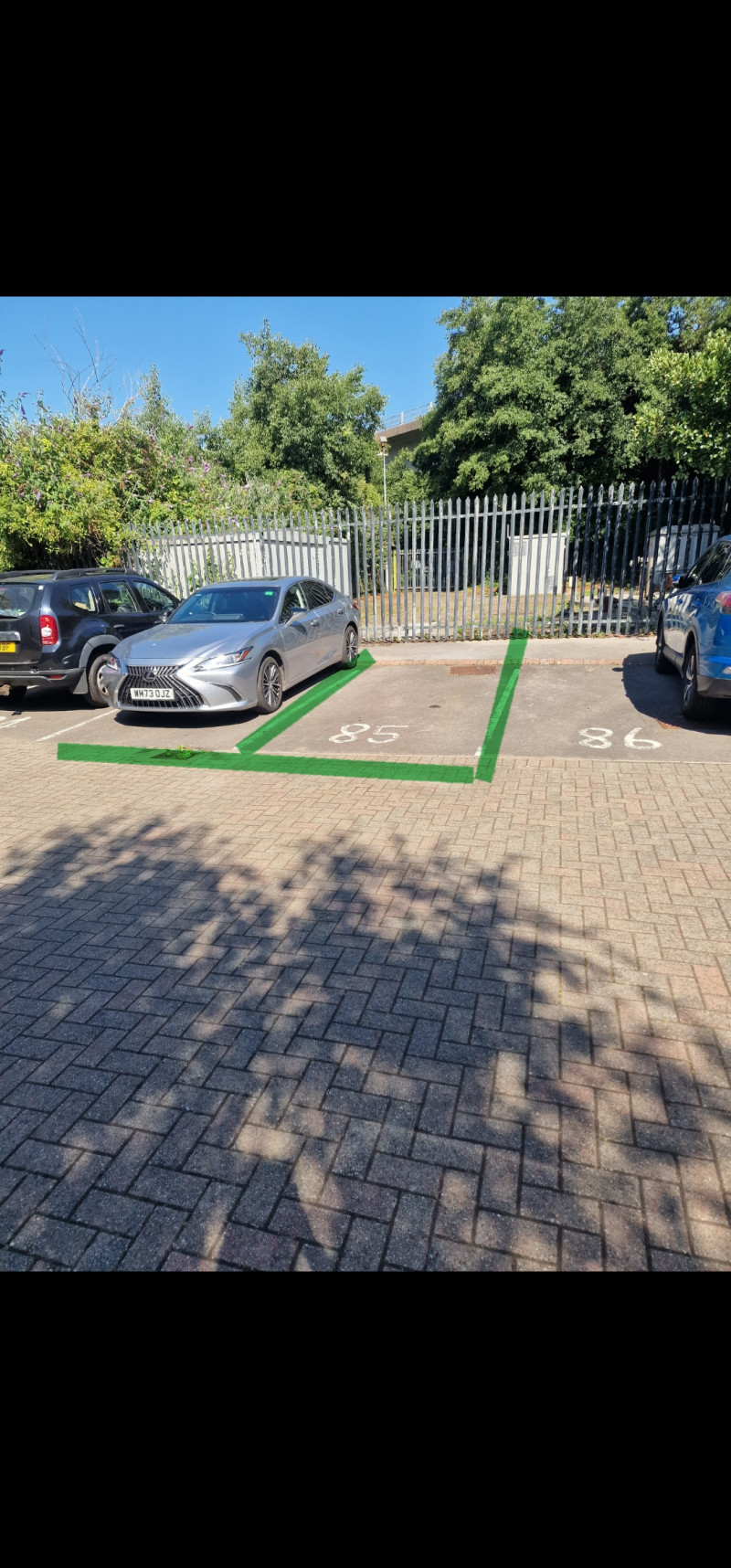 Parking on Grangemoor Court, CF11