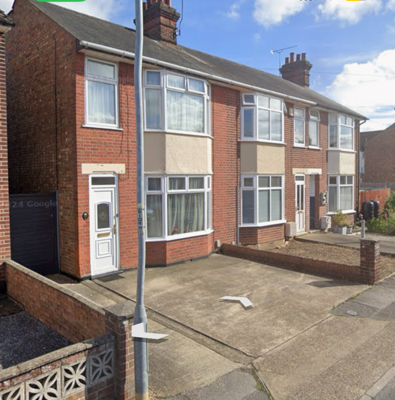 Parking on Britannia Road, IP4