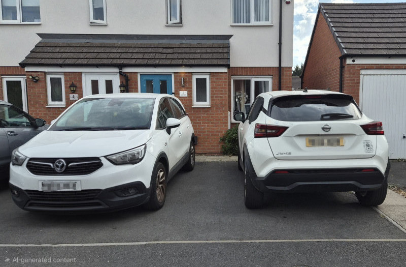 Parking on Lombard Close, CV6