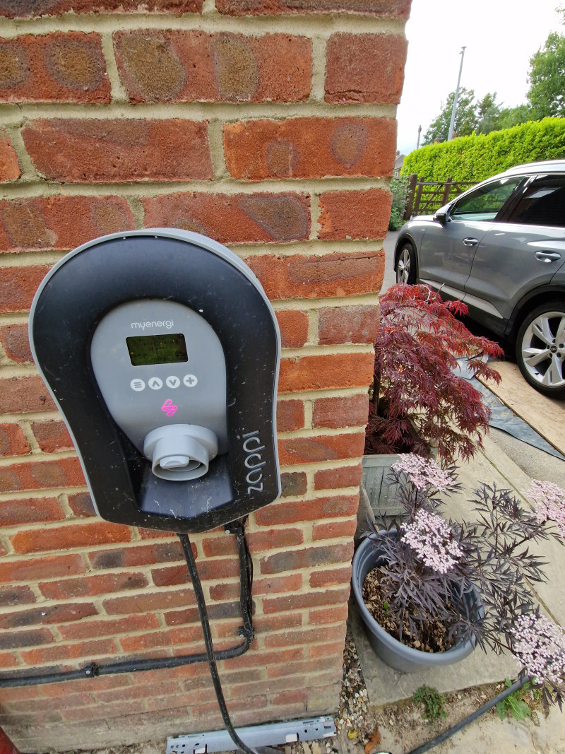 Parking on Knights Road, GU9