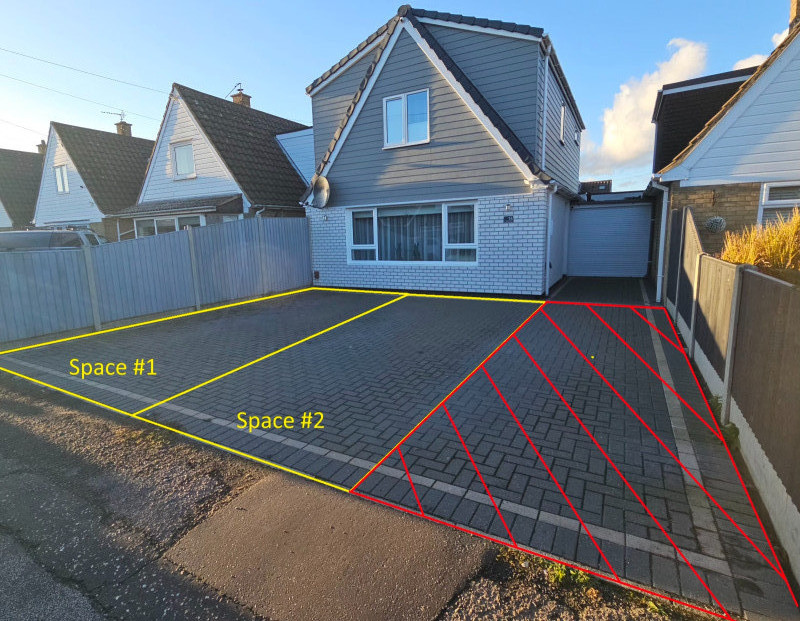 Parking on Meadow Close, NR6