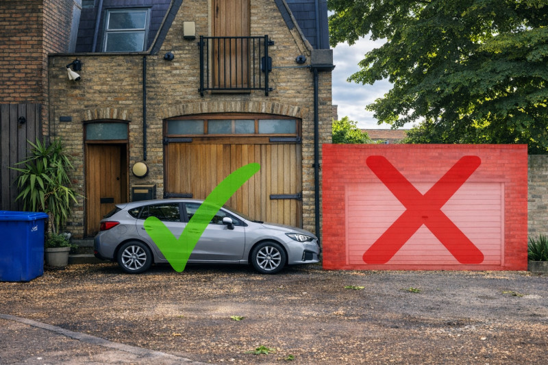 Parking on Canning Cross, SE5