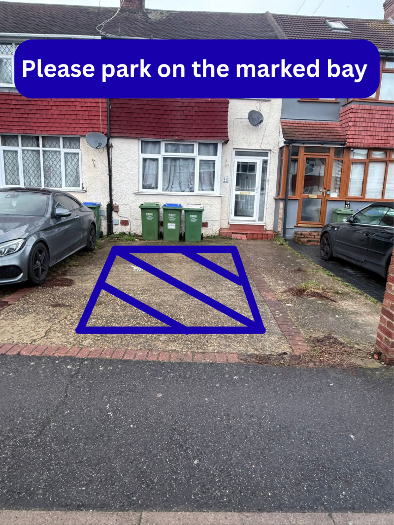 Parking on Fendyke Road, DA17