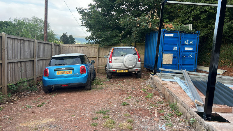 Parking on Hill Side Cottage, BS40