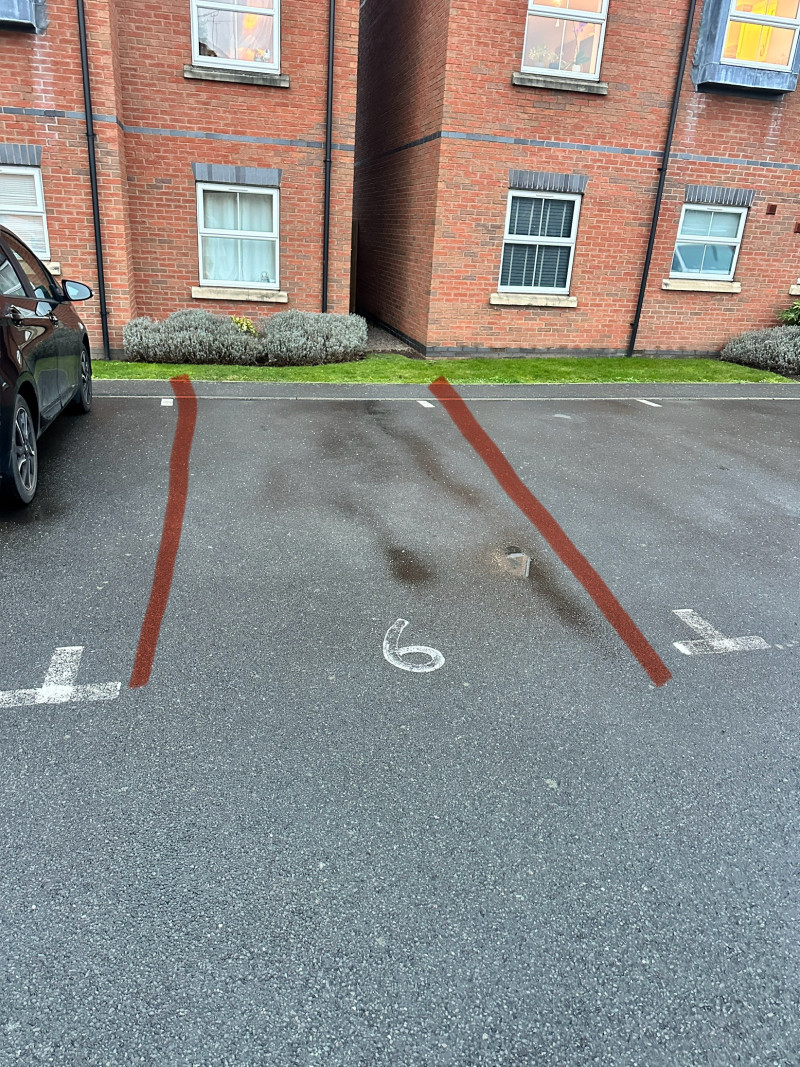 Parking on Lime Tree Grove, LE11