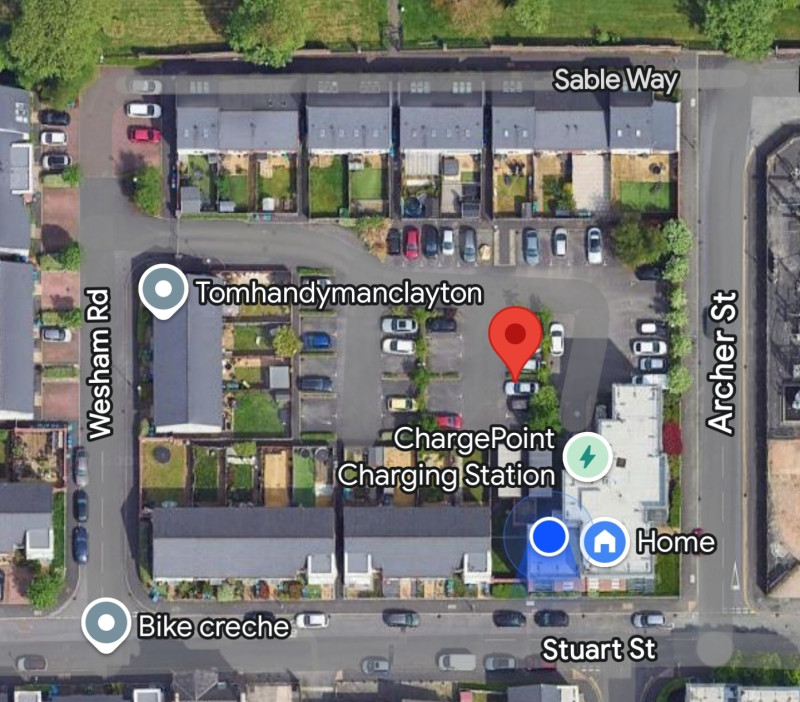 Parking on Archer Street, M11