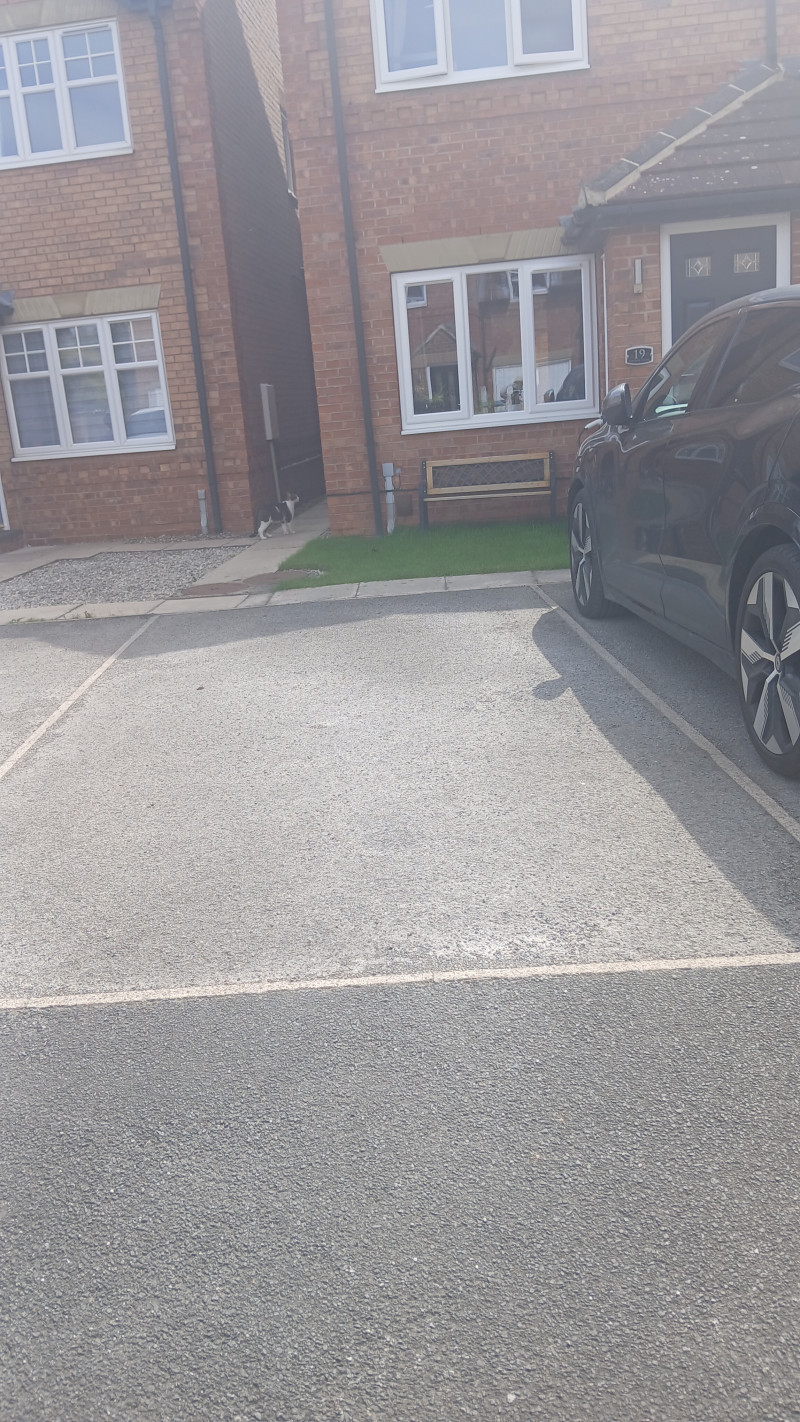 Parking on Grange Close, DL7