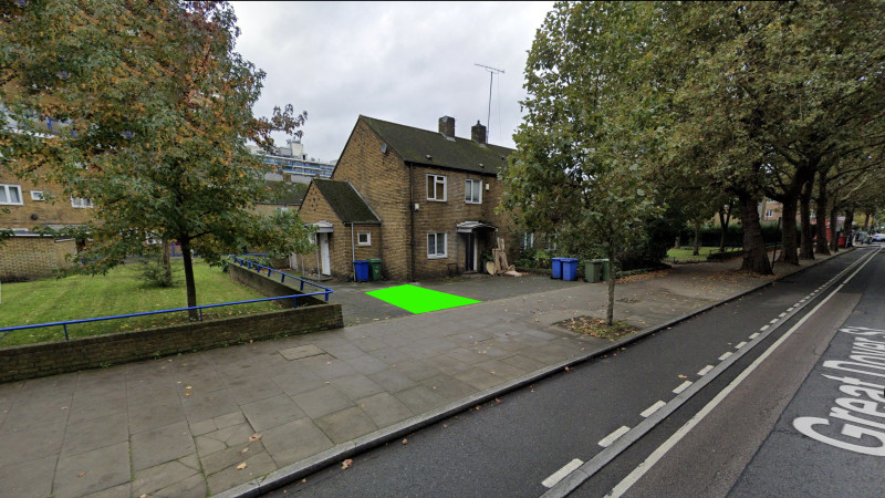 Parking on Chettle Close, SE1