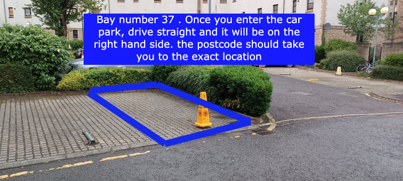 Parking on St. Leonards Lane, EH8