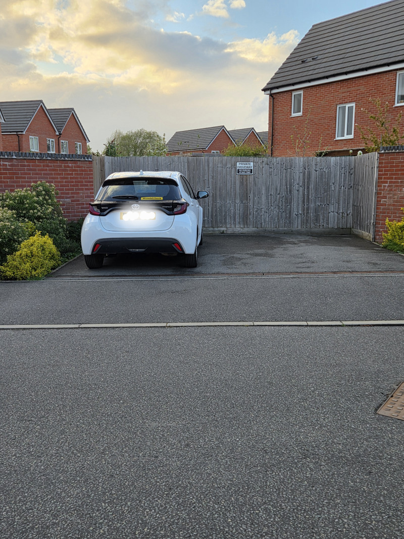 Parking on Trubshaw Grove, ST16