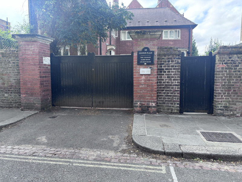 Parking on Cannon Place, NW3