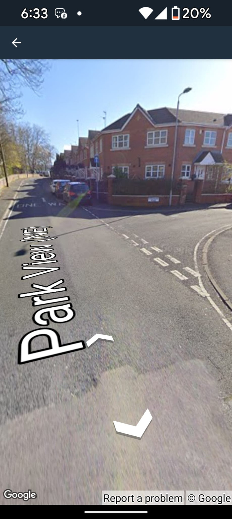 Parking on Park View, M9