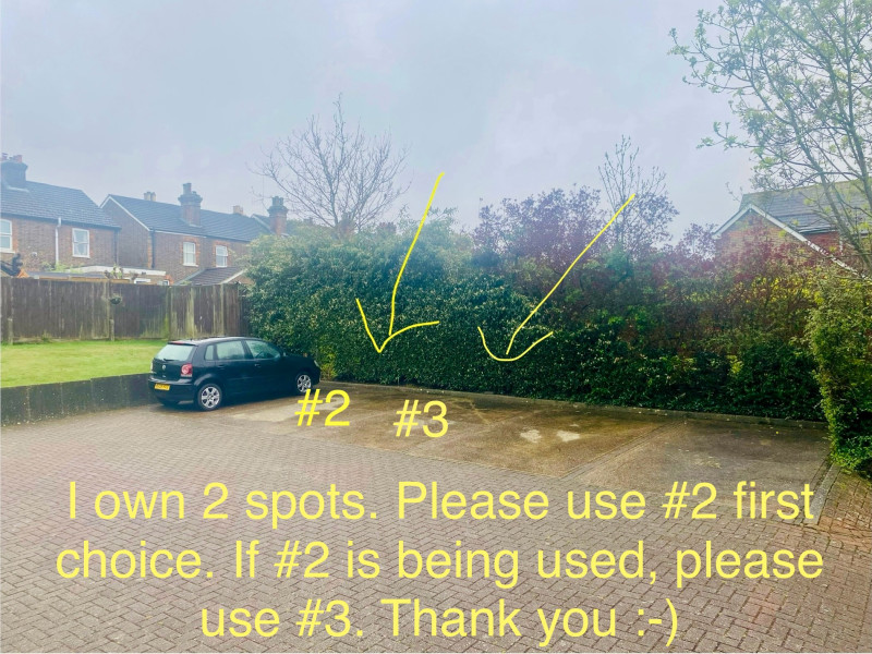 Parking on Arundel Close, TN9