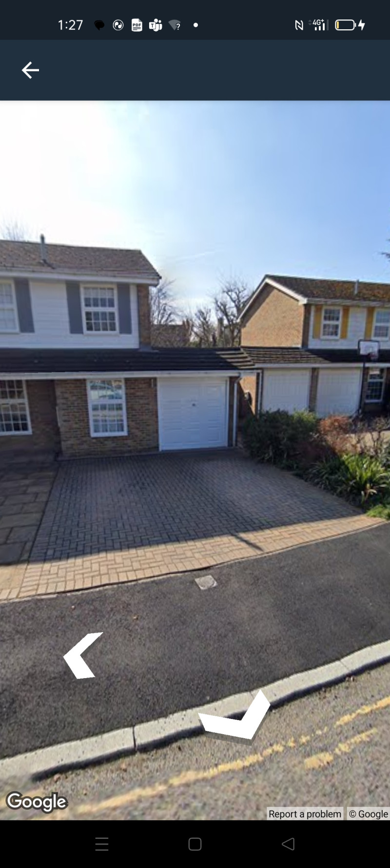 Parking on Peregrine Way, SW19