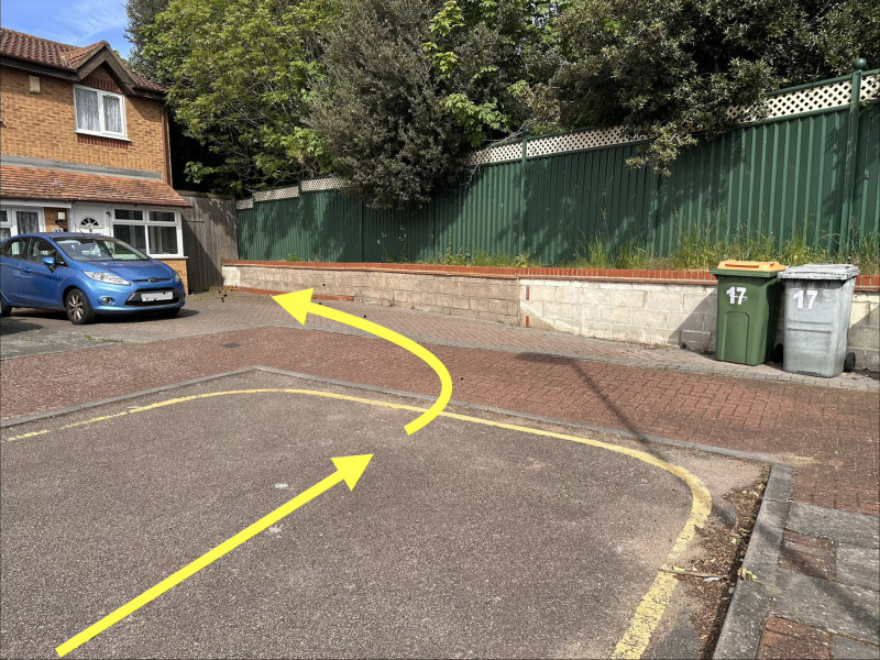 Parking on Tom Nolan Close, E15