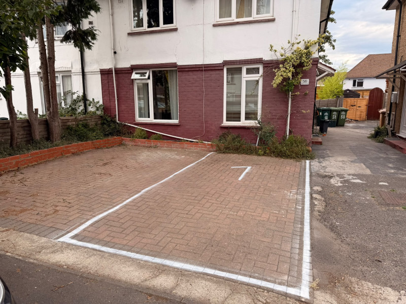 Parking on Viola Avenue, TW19