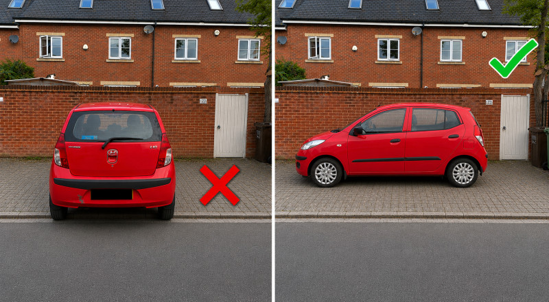 Parking on Fleming Way, EX2