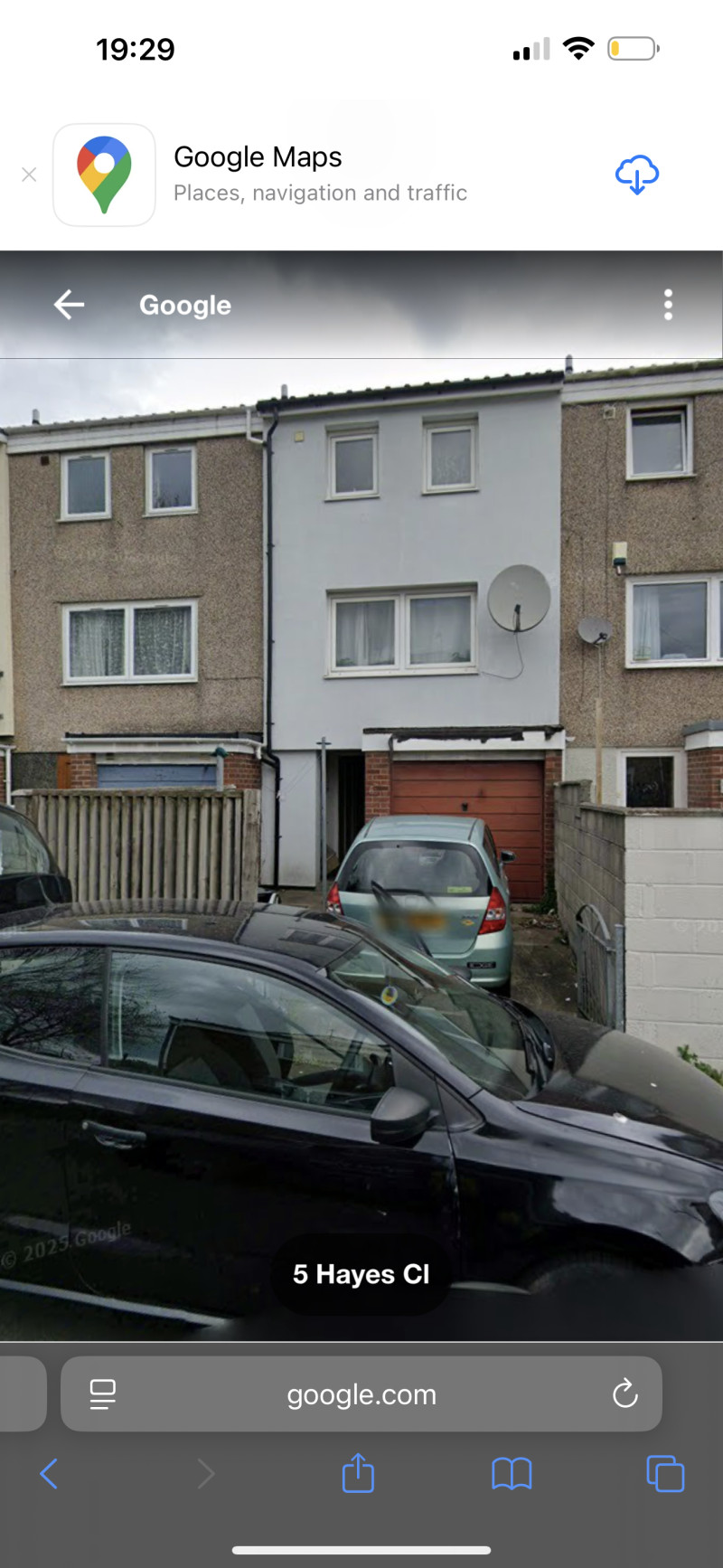 Parking on Hayes Close, BS2